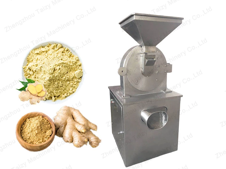 máquina de pó de gengibre seco