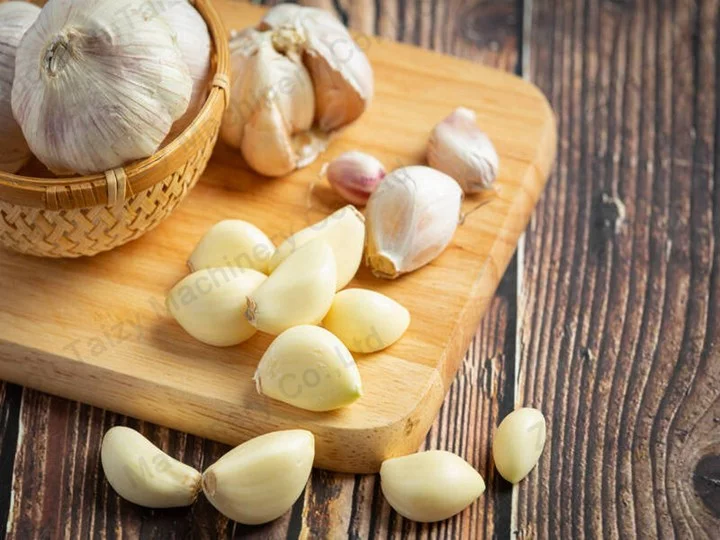 garlic shoots