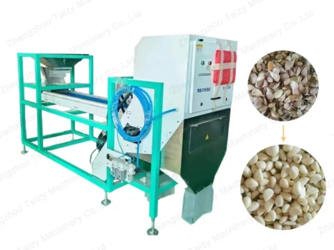 garlic color sorting machine