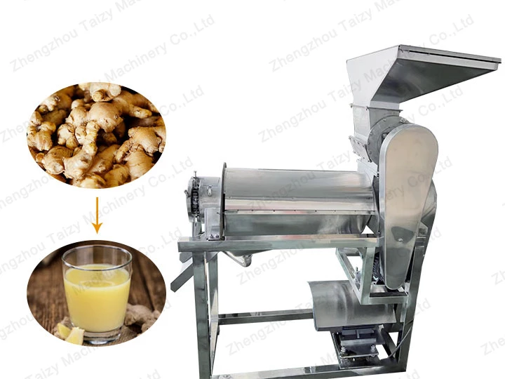 آلة استخراج عصير الزنجبيل