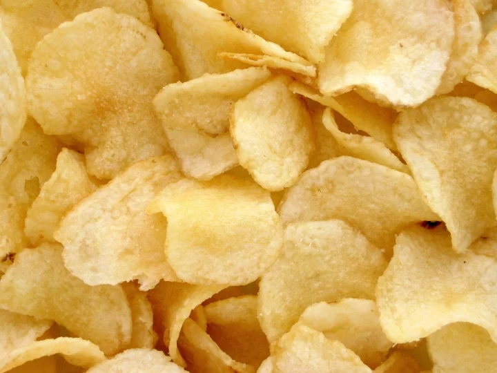 chips de pommes de terre frites