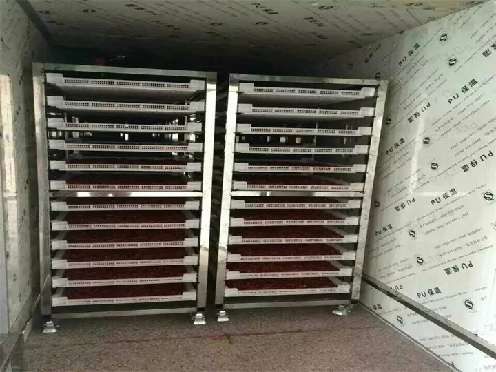 box type dryer