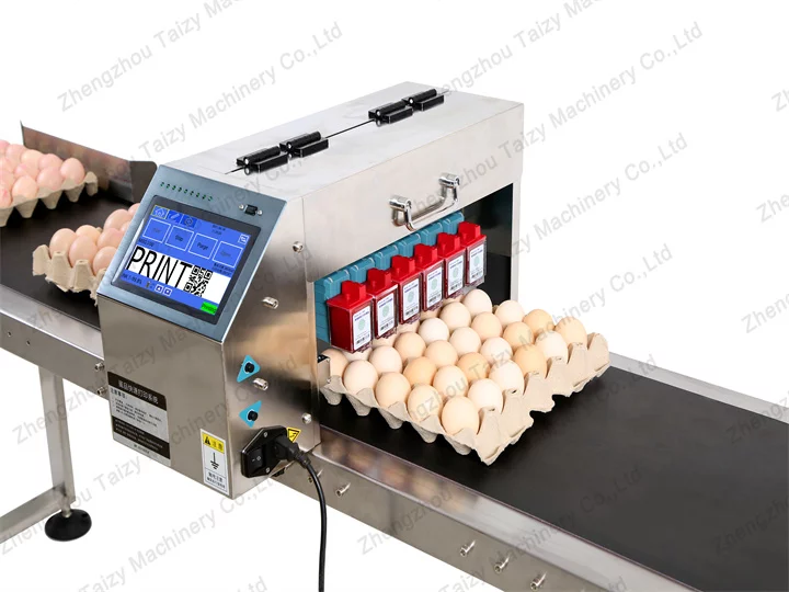 egg printing machine