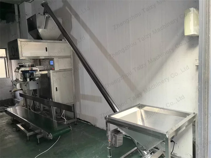 10-50kg semi automatic auger dry powder filling machine