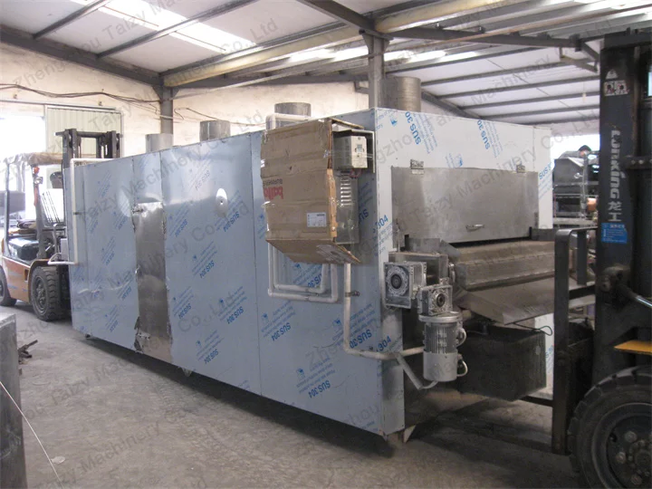 belt type carrot drying machine exported to UK