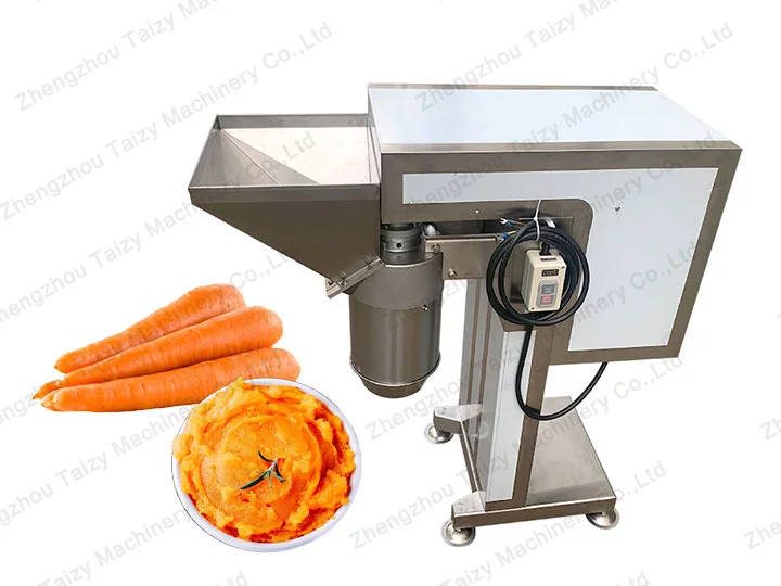 carrot puree making machine