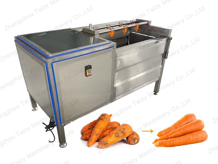 carrot washing machine