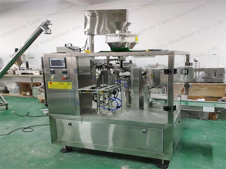 garlic powder packing machine