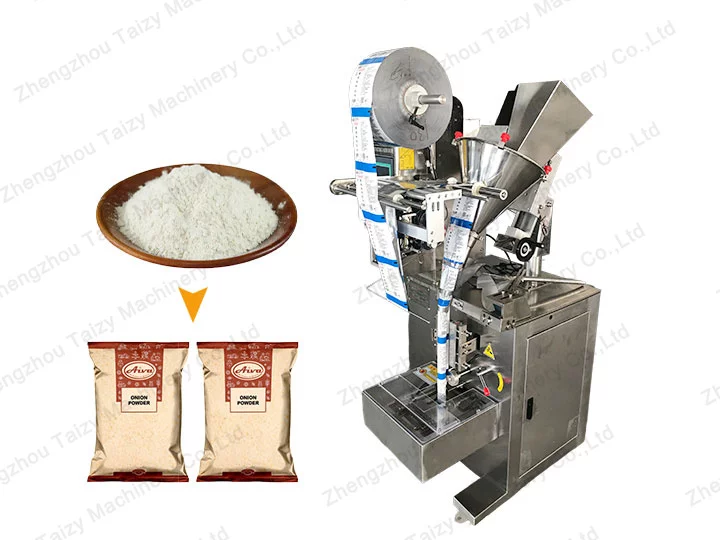 onion powder packaging machine