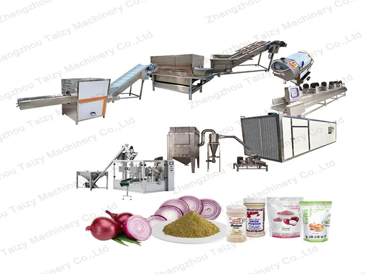 onion powder processing plant