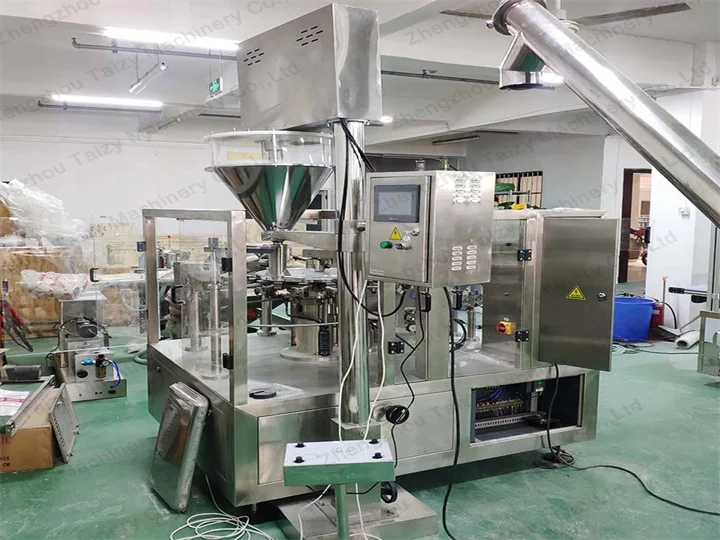 powder packaging machine for garlic powder