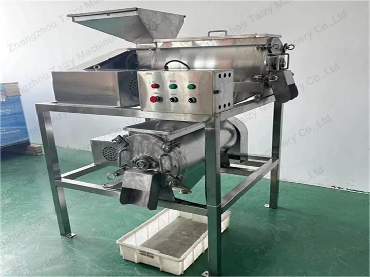 pulper machine in food industry