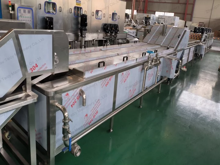 Pasteurisation machine