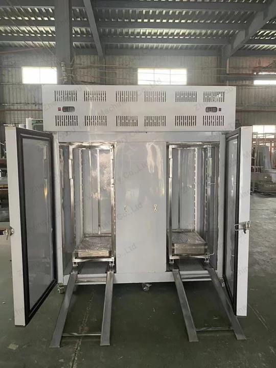 French fries freezer cabinet