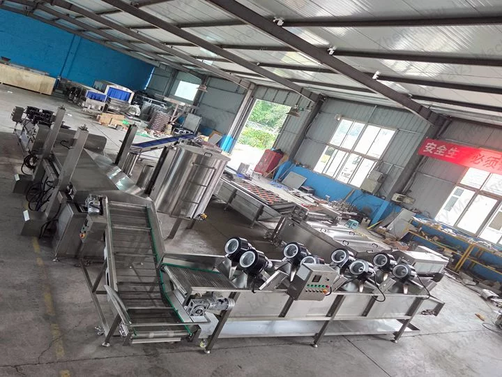 Potato Chips and Fries Processing Machines