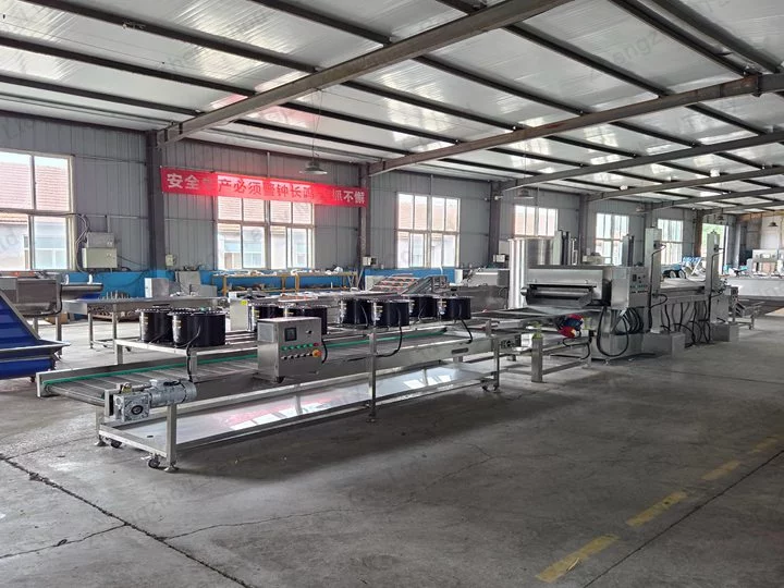 automatic French fries making machine