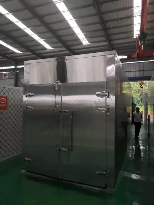 Knoblauch-Trockenraum