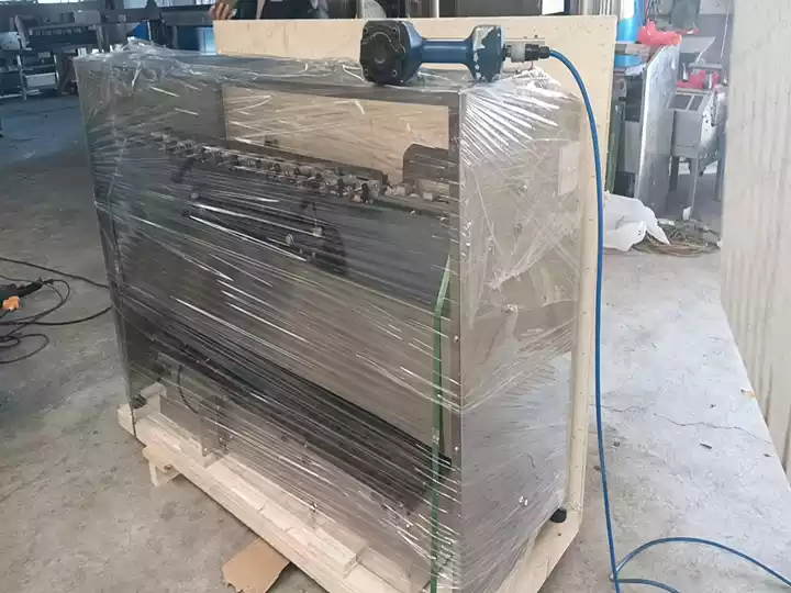 embalaje de la máquina clasificadora de huevos