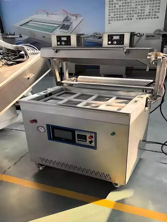 MAP packaging machine for food tray sealing