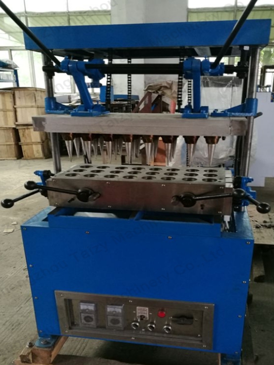 24 mold industrial waffle cone making machine