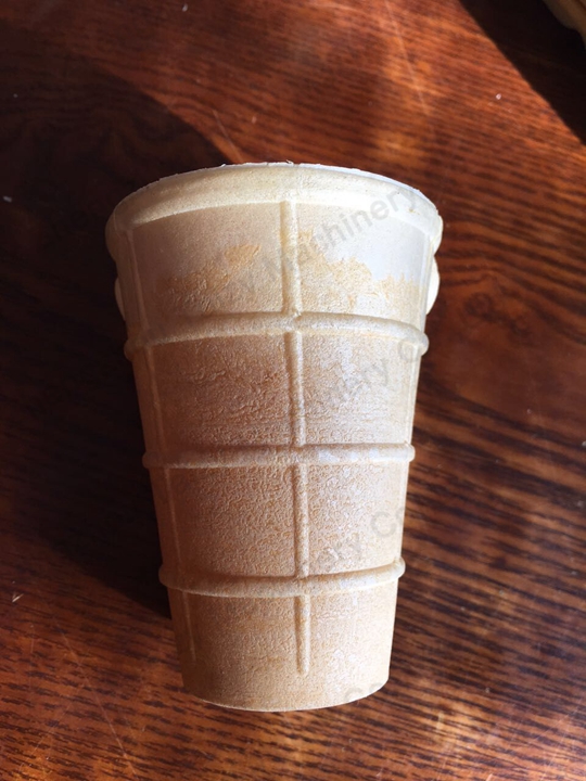 32 head waffle cone finished sample