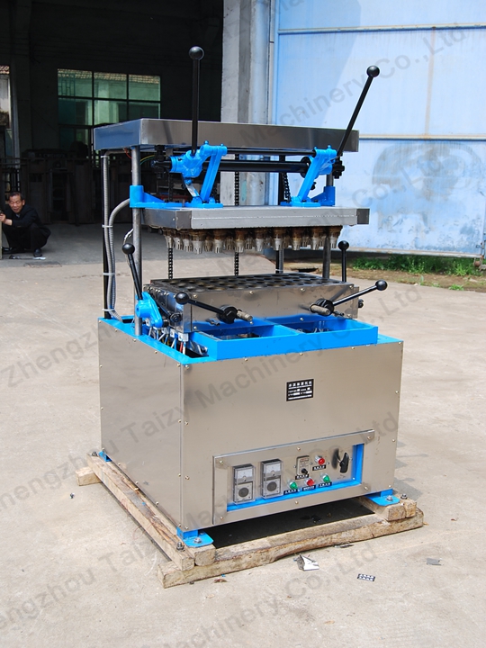 32 mold industrial waffle cone making machine