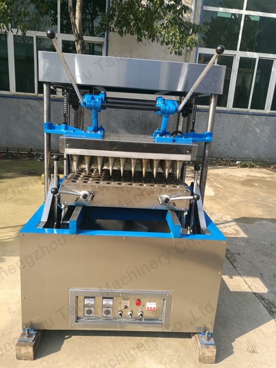 60 mold industrial waffle cone making machine