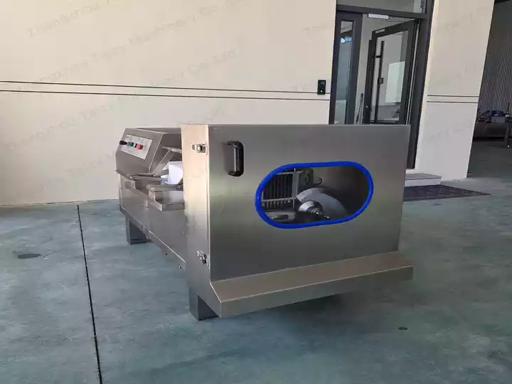 frozen meat block dicer machine