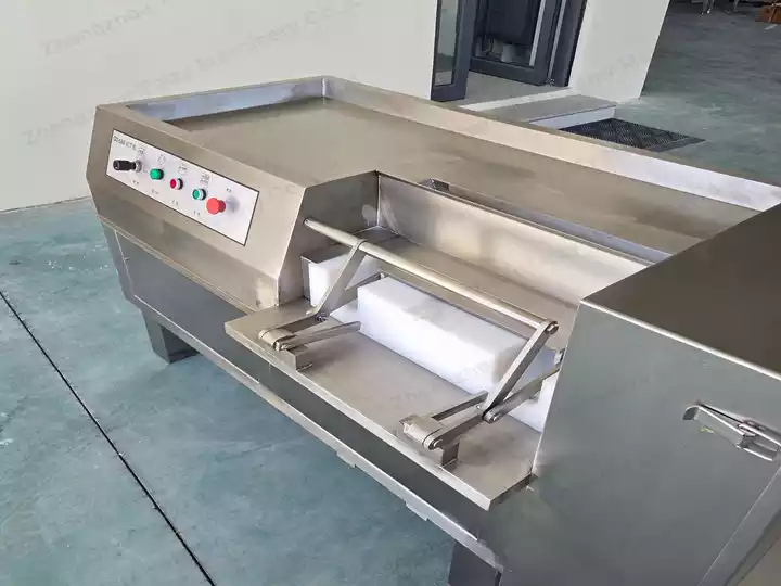 industrial frozen meat dicing machine