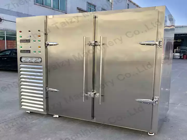 tunnel quick blast freezer for meatball production line