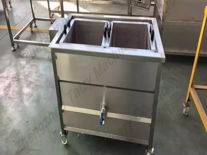 Blanching & Frying Machine