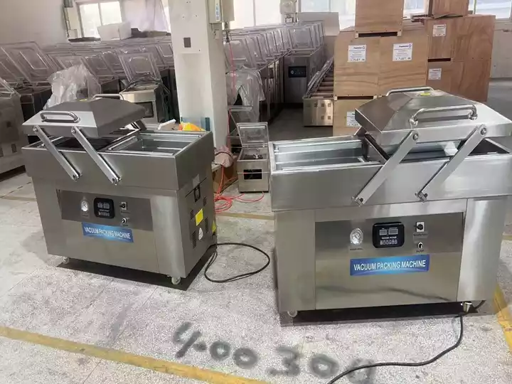 Double-Chamber Vacuum Packaging Machine