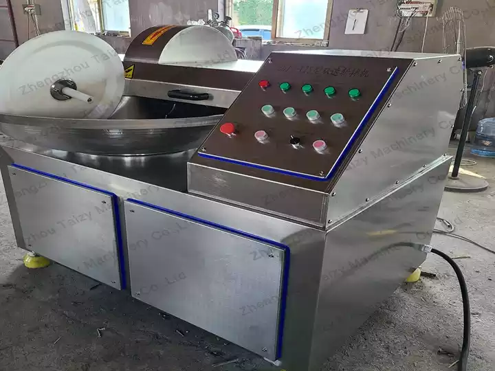 adjustable speed meat chopping machine