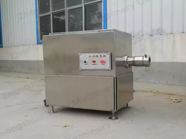 commercial meat mincing machine