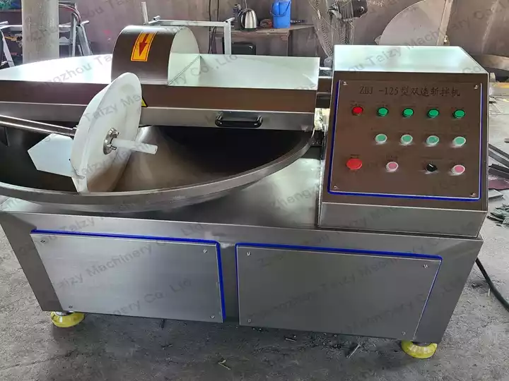 industrial vacuum emulsifying bowl cutter