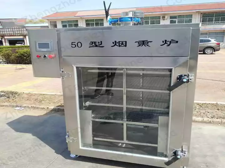 stainless steel smoke house for beef pork sausage