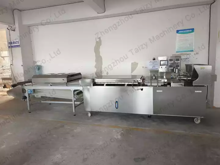 3 layers cooling rack roti production machine