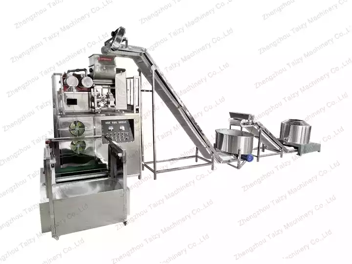 Rice noodle making machine