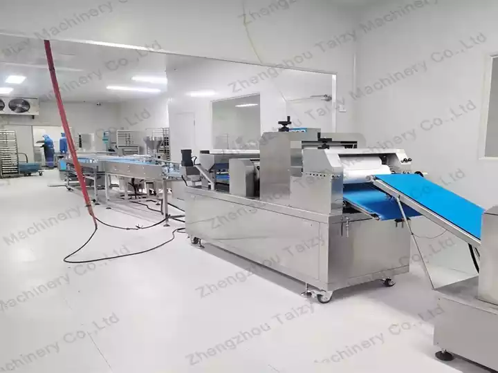 pneumatic automatic flatbread machine