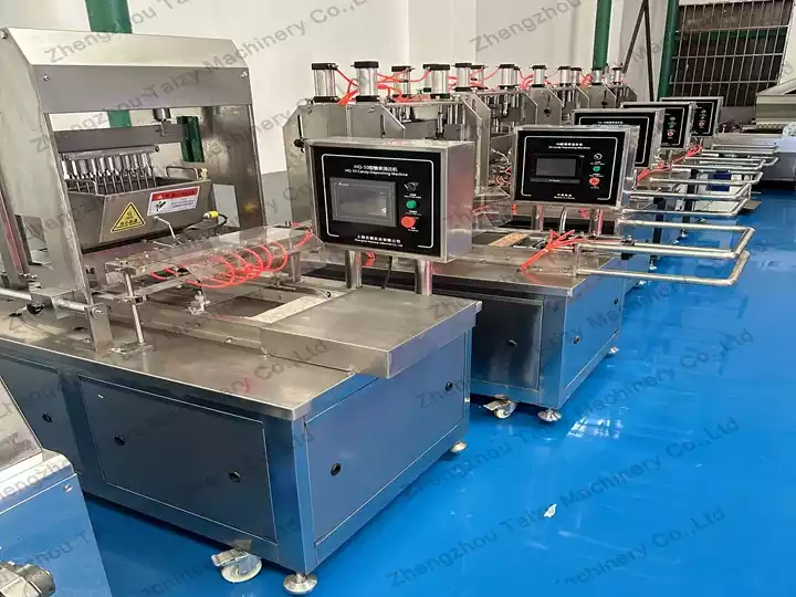 semi-automatic Model 50 candy depositor equipped air cylinder