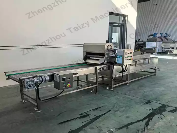 Continuous fryer for namkeen