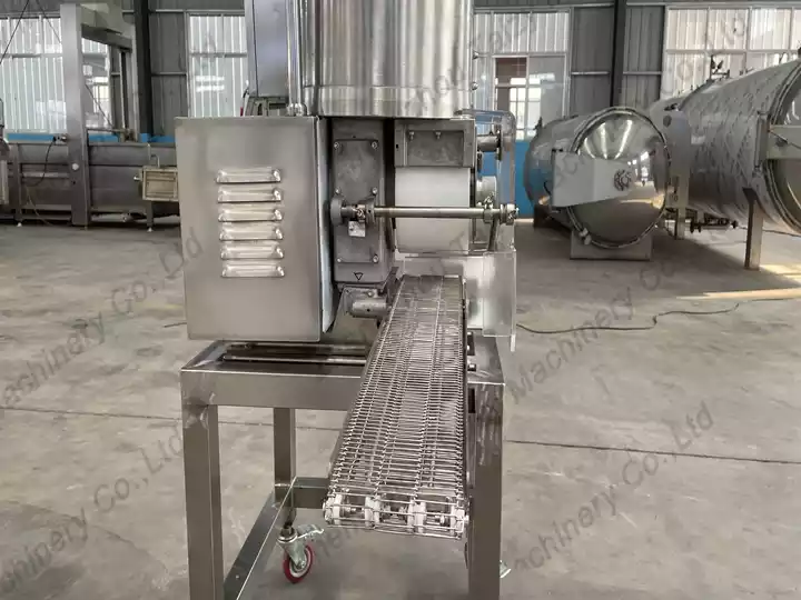 Hamburger patty making machine