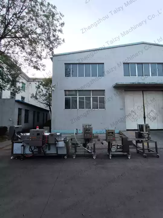 Turnkey fried hamburger patty processing plant